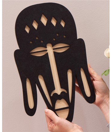 Seinadekoratsioon Mask 2